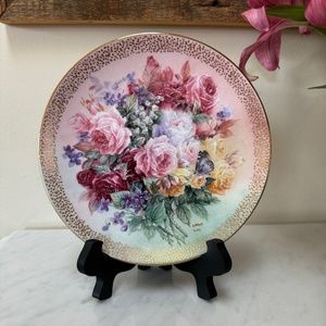 💰SOLD💰 Vintage Rose Fantasy by Lena Liu Symphony of Shimmering Beauty 1991